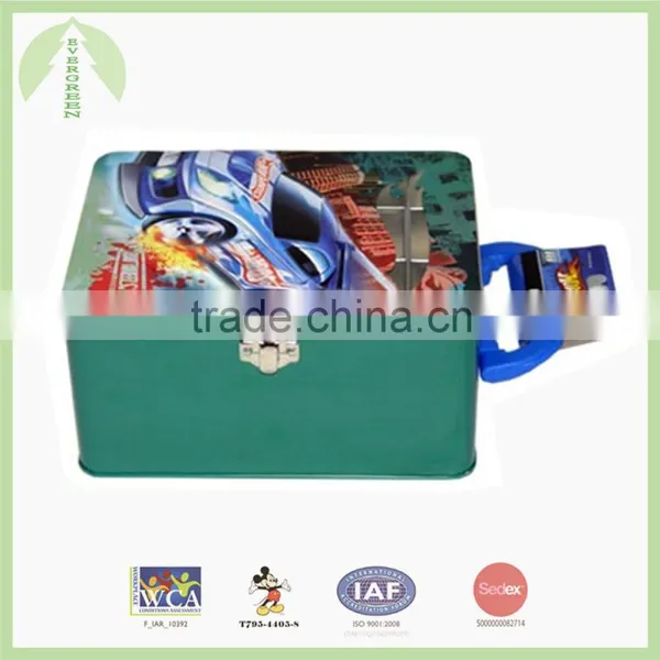 Taishan Factory Rectangle Tin Packaging With Divider,0.23mm photo-3