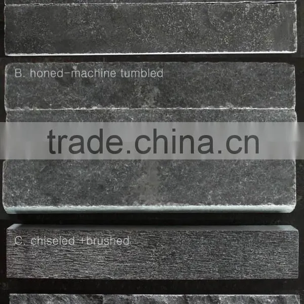 China Blue Limestone for Tumble,flamed Products photo-2
