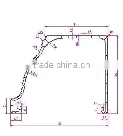 K-Style Gutter Machine For Rainwater Hydraulic Cutting Plc Control photo-2
