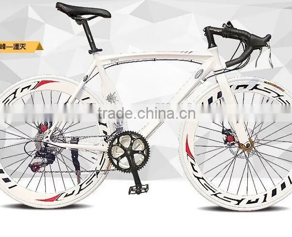 Super Light High Quality 14 Speed 700C Aluminum Alloy Road Bike Cheap Racing Bike photo-3