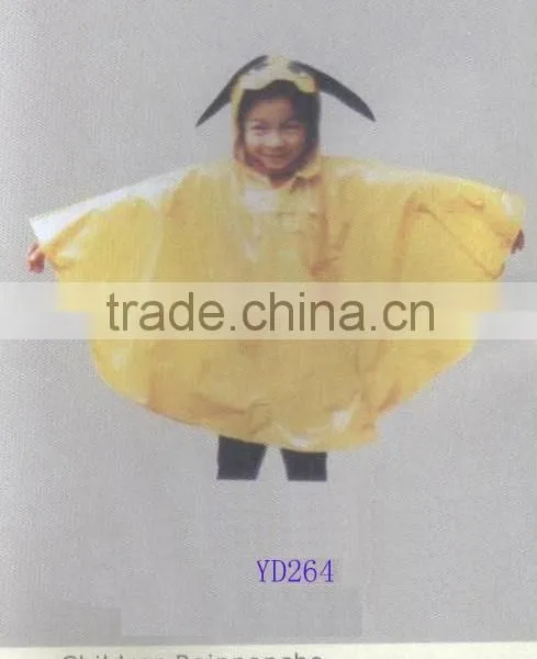 CHILDREN RAINPONCHO / PVC CHILDREN RAINPONCHO YD264