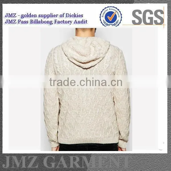 Fashion Men Sweaters With Cap Can Provide OEM photo-2