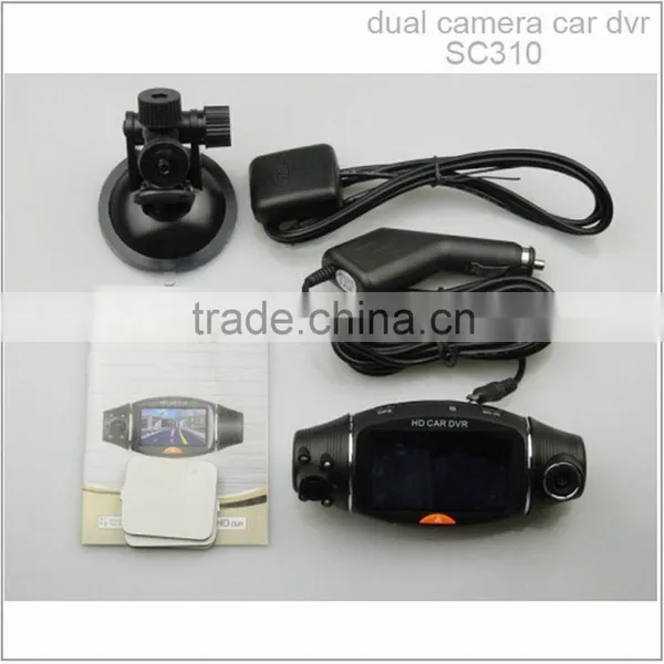 Dual Camera Lens 140 Degree Wide Angle SC310 Full HD Car Security Cam photo-5
