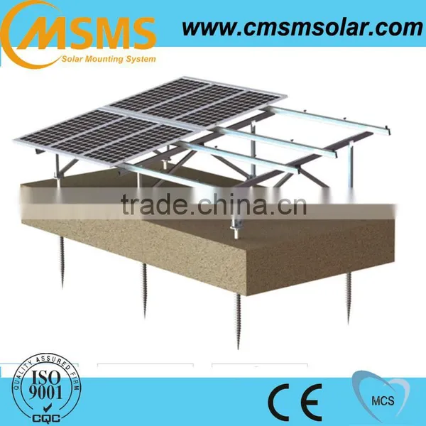 Solar Panel Ground Mounting Support Systems photo-5