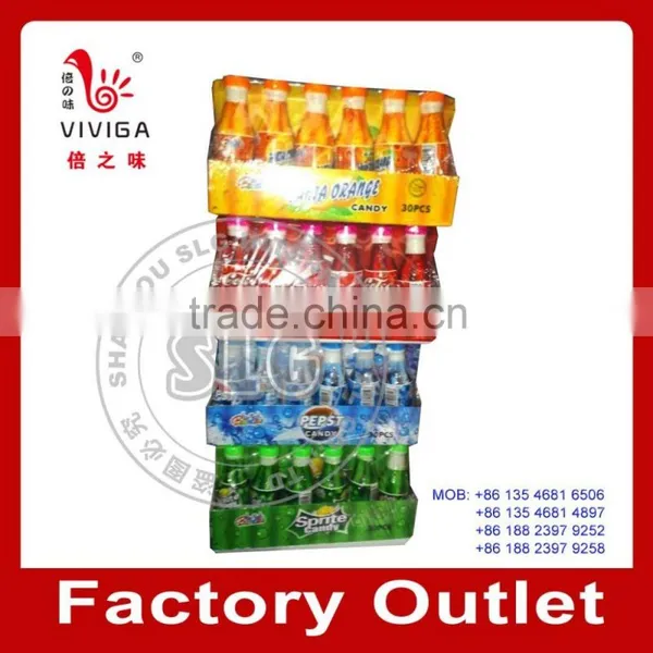 Mixed Soft Drink Cola Sprite Fanta Press Candy