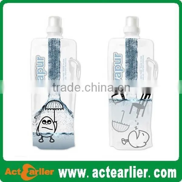 5L 10L 750ML 500ML BPA Free Foldable Plastic Water Bottle for Sports photo-4
