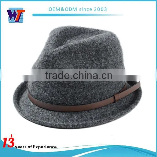 2016 China Promotional High Quality Men's Fedora Hat photo-4