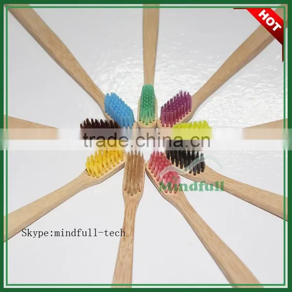 Natural Personal Toothbrush Made In China/Bamboo Toothbrush Manufacturer photo-2