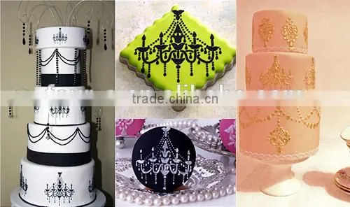 Baking Stencil Cake Top Decor Stencil Baking Tools photo-3