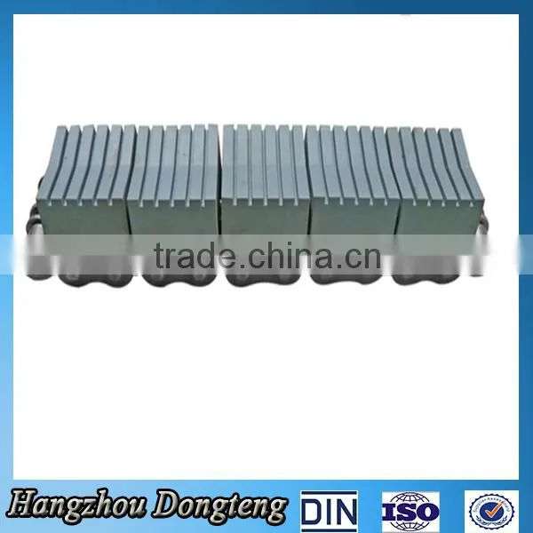 Duplex Industry Roller Chain With Vulcanised Elastomer Profiles&Transmission Chain