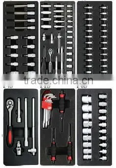 7 Drawer141pcs Tools Trolley Set & Garage Tools Cabinet With All Kinds of Hand Tools for Hot Selling photo-2