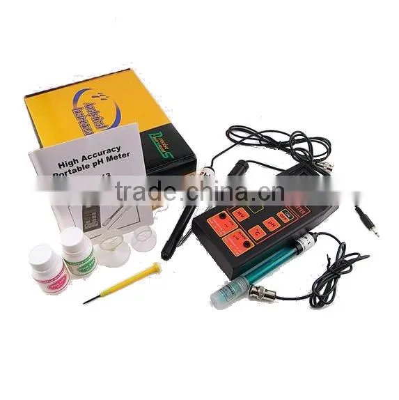 High Digital Accuracy Portable PH/mV/Temp Meter(with ph and Temp Electrode) photo-5