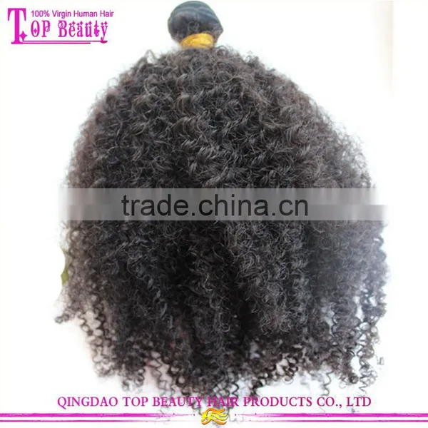 2016 New Products Brazilian Afro Kinky Hair Extensions 100% Unprocessed Afro Kinky Human Hair For Braiding photo-3