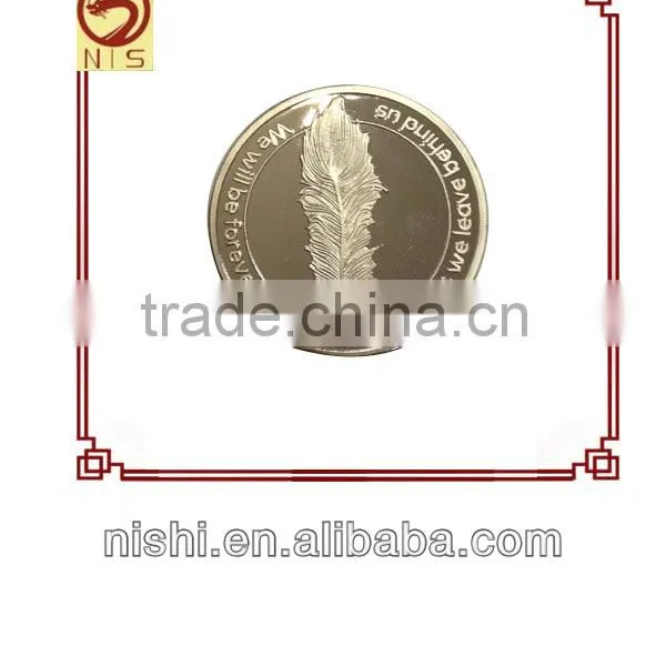 Customize Metal Silver Plated Coin photo-2
