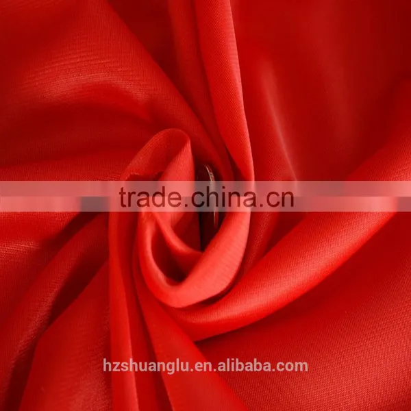 100% Polyester Colorful Satin Fabric With High Quality