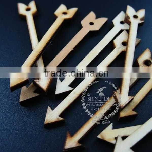 60*10mm Natural Wood Log Arrow Charm Pendant Charm DIY Painting Charm Supplies 1800153 photo-2
