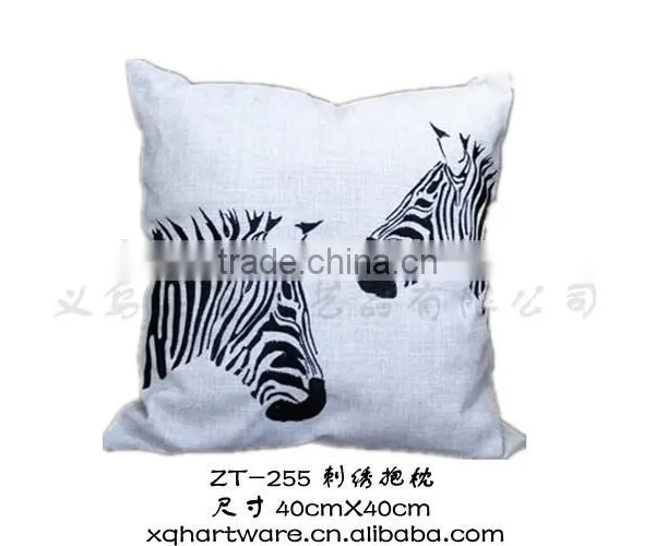 No Minimum Order Quantity Custom Size Embroidery Or Digital Printing Linen Pillow Cover photo-6