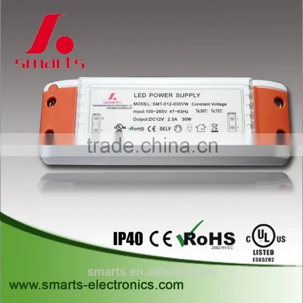 12v 3a 36w Constant Voltage Waterproof IP67 LED Driver/LED Power Supply for LED Strips and LED Display photo-2