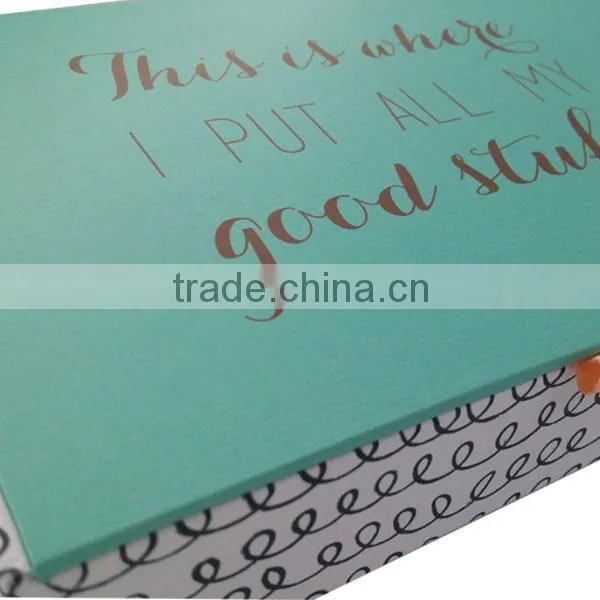 New Product High Quality Custom Printed Clamshell Flip Lid Gift Box photo-3