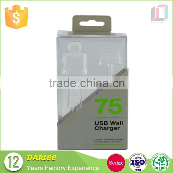 Packaging Box for Usb Wall Charger With Hang
