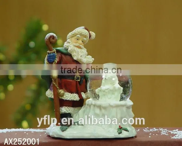 Christmas Decoration Resin Snow Globe Glass Snow Globe Crafts photo-2