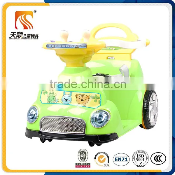 Slicon Swing Wheels Electric Toy Car for Baby Kids Ride-on Rocking Toy Car China photo-4