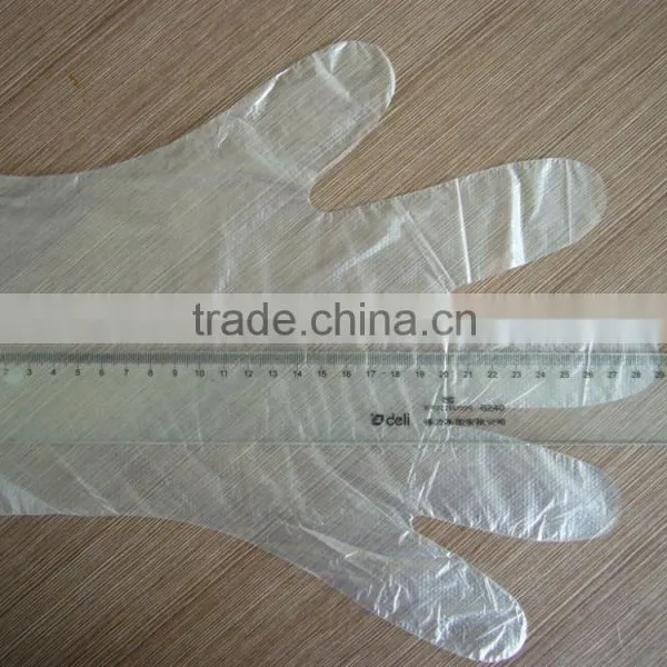 Disposable Kitchen Food Cooking Health Care Transparent PE Gloves photo-3