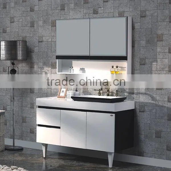 kangchen solid wood bathroom vanity cabinet cheap