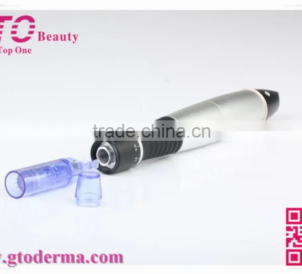 2015 Best Hot Sale Skin Care Electric Micro Needle Derma Pen With Needle Cartridges photo-2