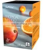 Tropical Mango Green Tea in Pyramidal Teabags