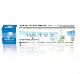 GREEN PEOPLE Children's Spearmint and Aloe Vera Toothpaste 50ml