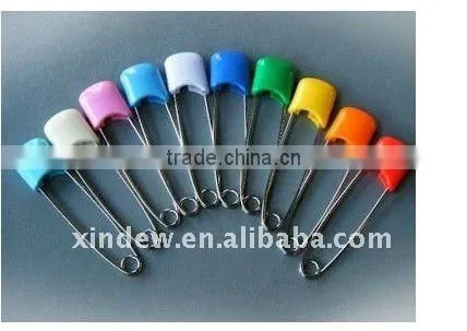 Plastic Head Cap for Baby Diaper Use Safety Pin