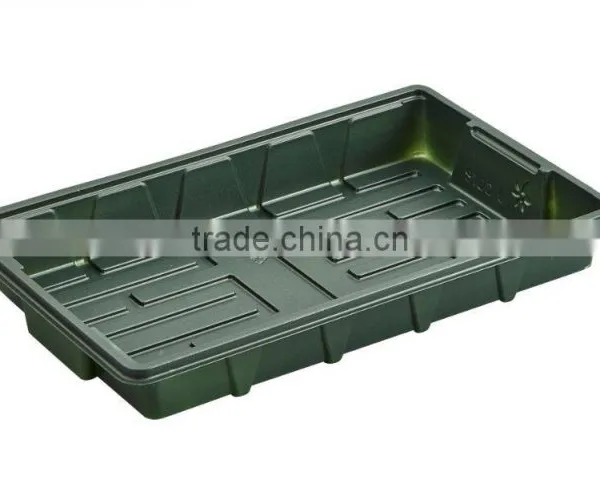 High Quantity 24 Cells Black PS Seeding Tray With Lid photo-3