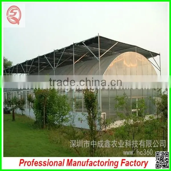 Economic and Eco-friendly Single-span Solar Greenhouse for Plant Growing With Arched Type photo-5
