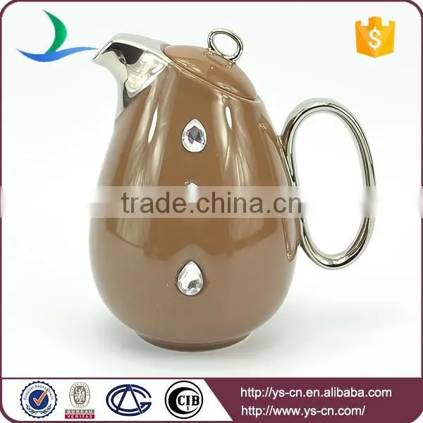 Unique New Ceramic Custom Tea Set With Diamond Design photo-2