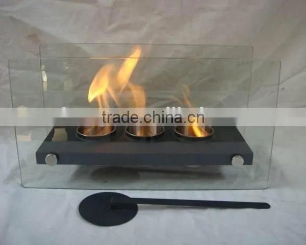 Decorative Bio Fuel Fireplace With Crushed Glass photo-2