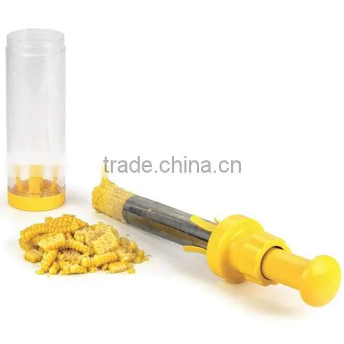 Factory Wholesale No Mess Stainless Steel Deluxe Corn Stripper photo-4