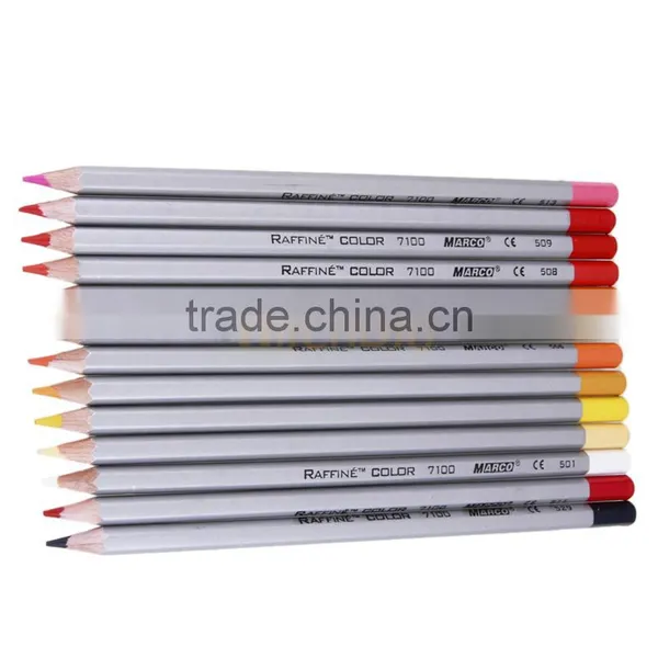 Factory Wholesale 72 Color Marco Fine Harmless Oil Pastel Colored Pencil Set photo-4