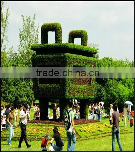 Aritificial Green Sculpture Plastic Statue photo-2
