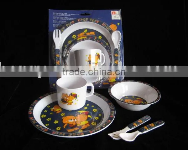 Melamine Children Set photo-3