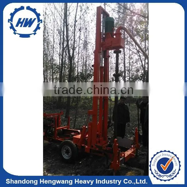 Professional Portable Traction Type Water Well Drilling Rig With 60/73/89mm Drilling Pipe photo-2
