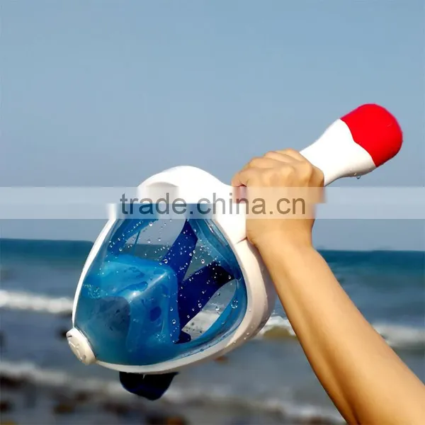 180 Panoramic View Anti Fog Anti Leak Snorkel Underwater for Adult & Youth Mask Surface Diving photo-5