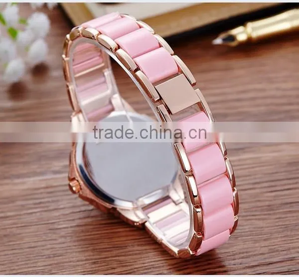 2017 Round Big Dial Rose Gold Dial Sexy Charming Women's Decoration Watch for Gift photo-2