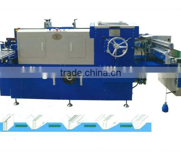 Automatic Book Cover Gate Folding & Trimming Machine