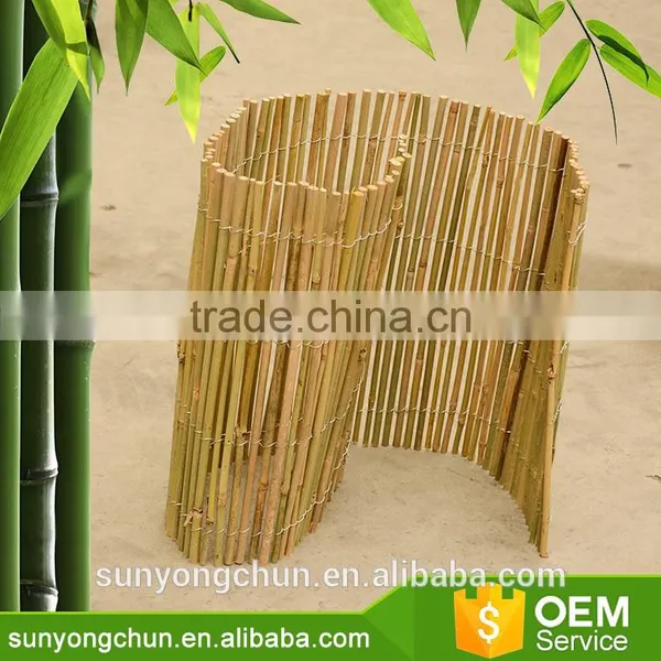 Polished Natura Water Gardening Reed Fencings Rolled Fence Reed Mats