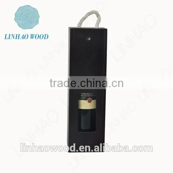 Fashionable & Modern Wooden Wine Box With Sliding Lids photo-2