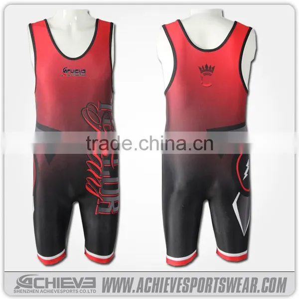 Custom Design Wrestling Singlet Cheap Wrestling Singlet photo-6