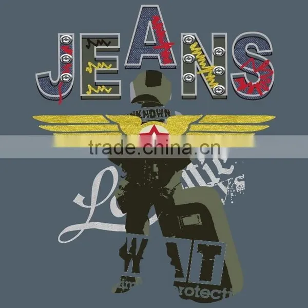 God Bless American Eagle Heat Transfer Sticker Custom T-shirt Printing Wholesale photo-5