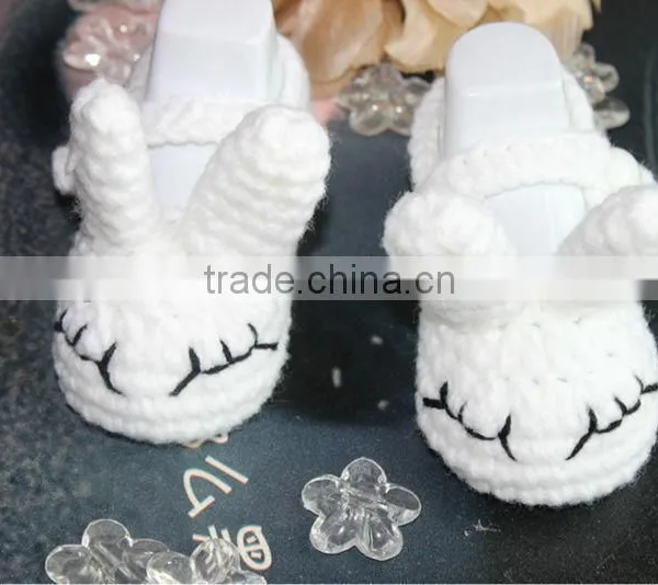 2016 Wholesale Baby Crochet Shoes Kids Shoes Handmade Wool Shoes photo-5