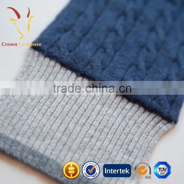 Warm Cable Winter Baby Kids Wool Scarf photo-3